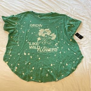 Torrid Winter Green Tee Shirt